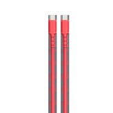 CABLE DCU USB C a USB C 1M 2.0 ROJO