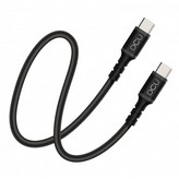 CABLE DCU USB C a USB C 1,5M 2.0 NEGRO