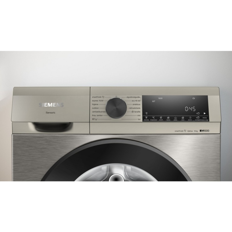 LAVADORA CARGA FRONTAL 10 kg y 1600 rpm SIEMENS WG56G2ZAES 1