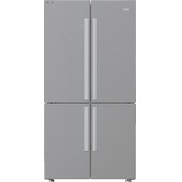 FRIGORIFICO SIDE BY SIDE NO FROST INOX 4 PUERTAS 182x91 BEKO GN1406231XBN