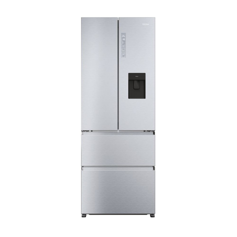 FRIGORIFICO SIDE BY SIDE NO FROST INOX CON DISPENSADOR 190x70 HAIER HFR5719EWMG