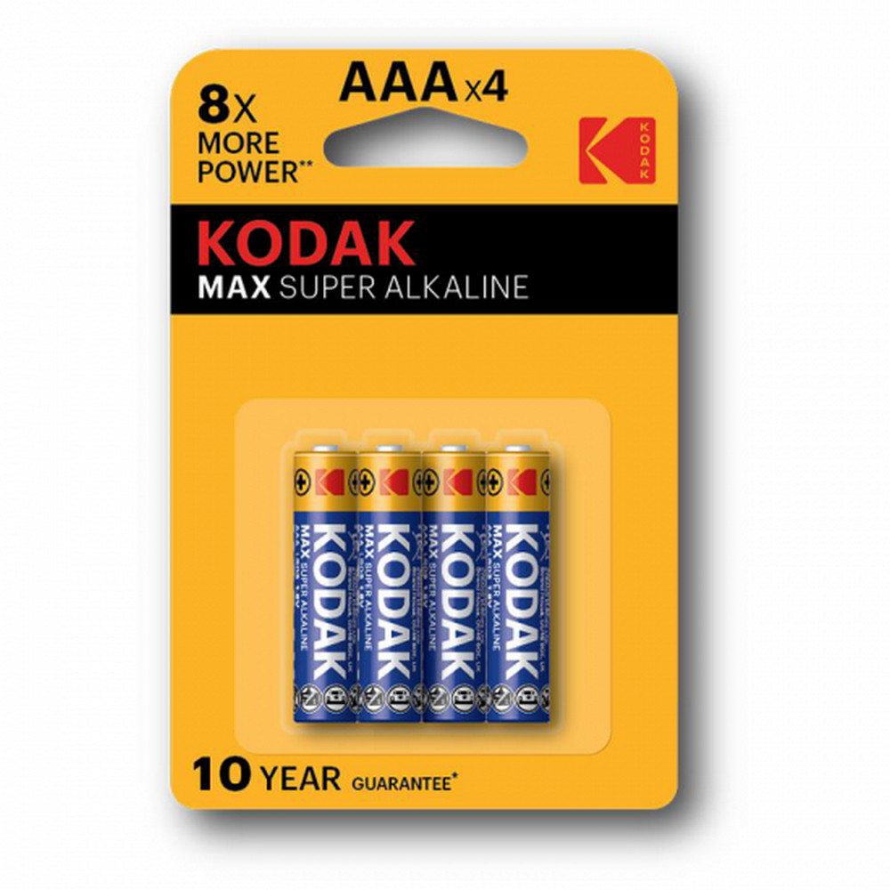 PILA KODAK MAX AAA ALKALINE 1 BLISTER