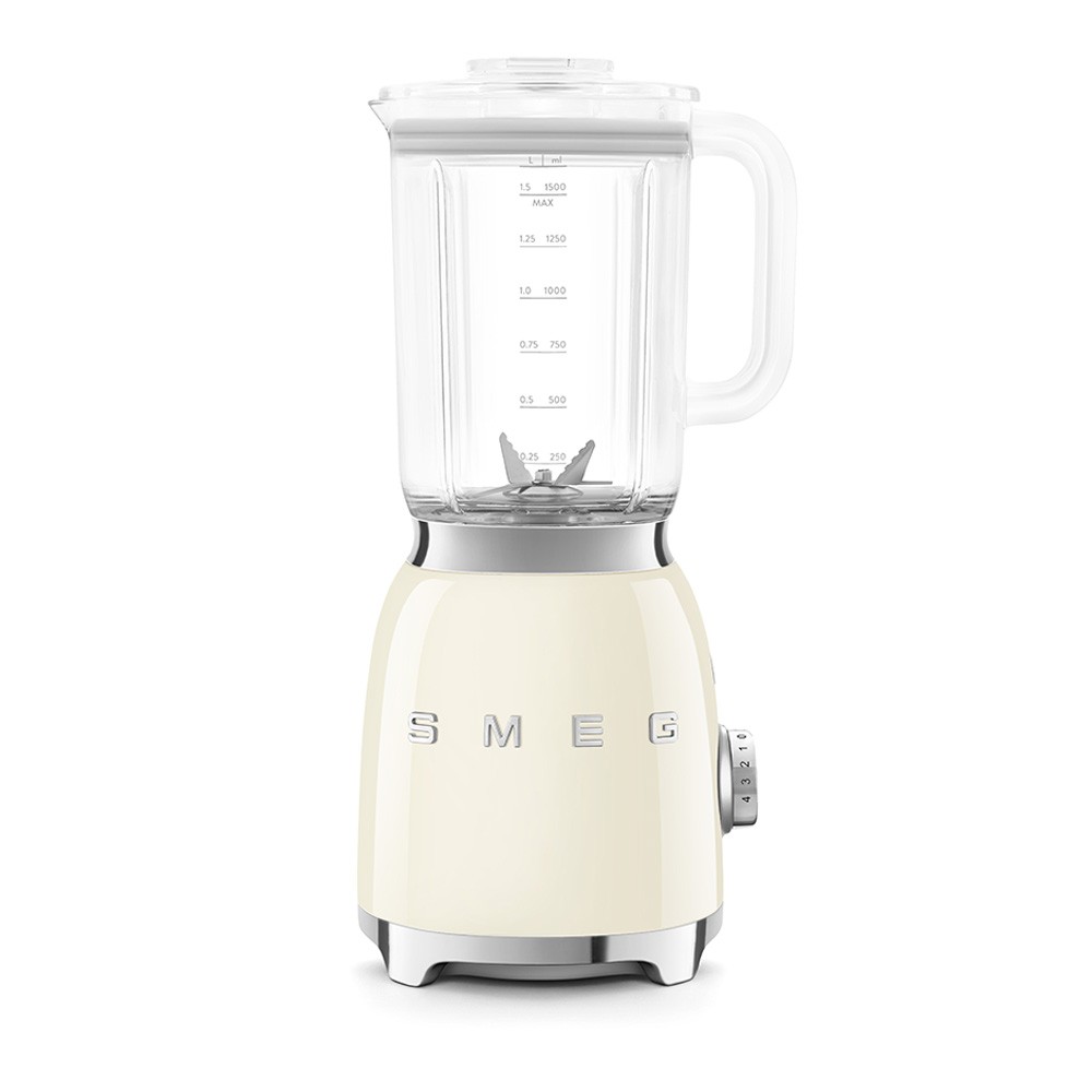 BATIDORA DE VASO SMEG BLF03CREU 800W V/P 1,5 CREMA