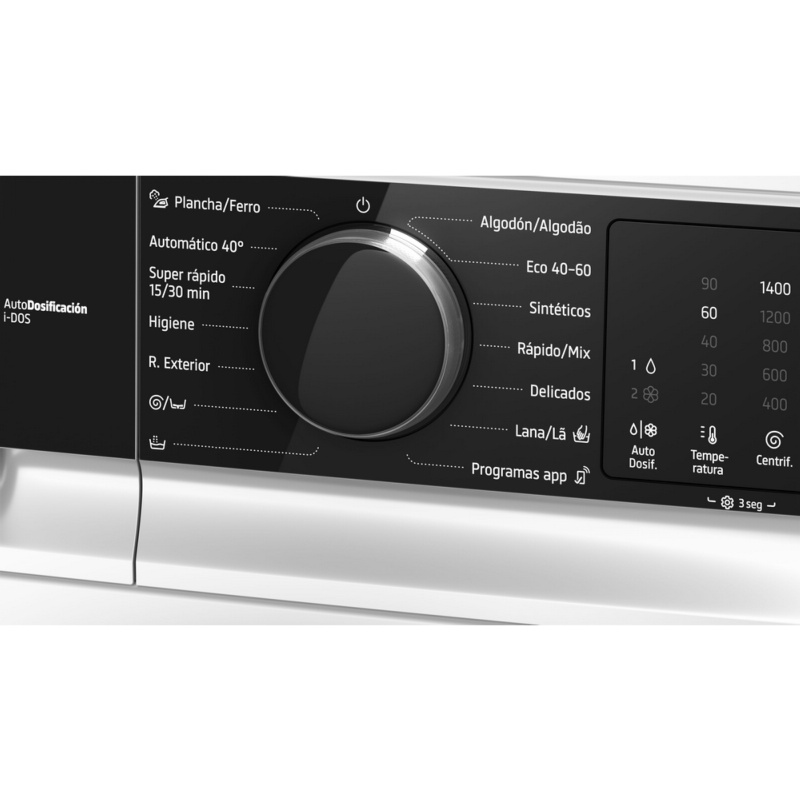 LAVADORA CARGA FRONTAL CON AUTODOSIFICADOR 9 kg y 1400 rpm BALAY 3TS3104BH 2