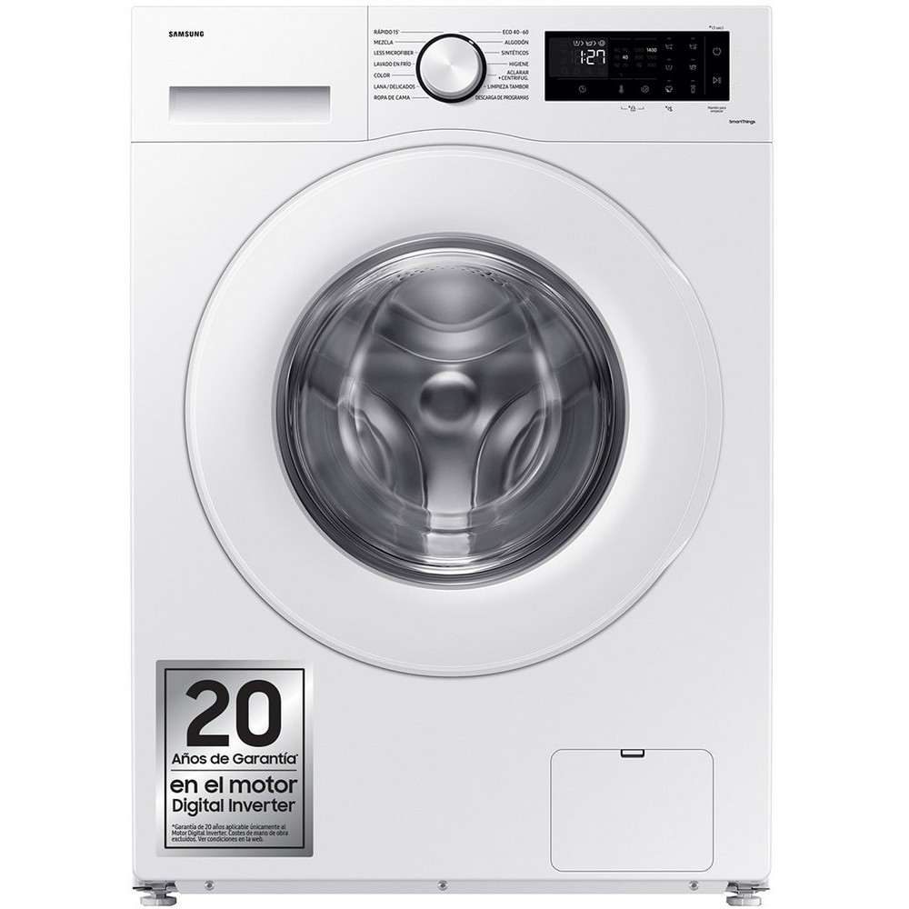 LAVADORA CARGA FRONTAL BLANCA 9 kg 1400 rpm SAMSUNG WW90CGC04DTEEC