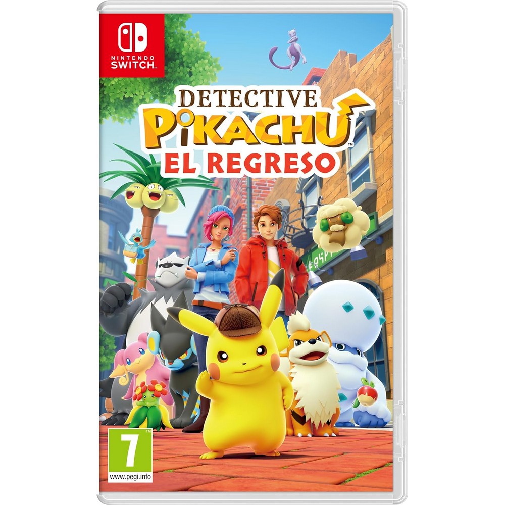 JUEGO NINTENDO SWITCH DETECTIVE PICACHU EL REGRESO