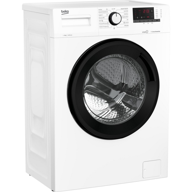 LAVADORA CARGA FRONTAL 8 kg y 1200 rpm BEKO WRA8615XW 2