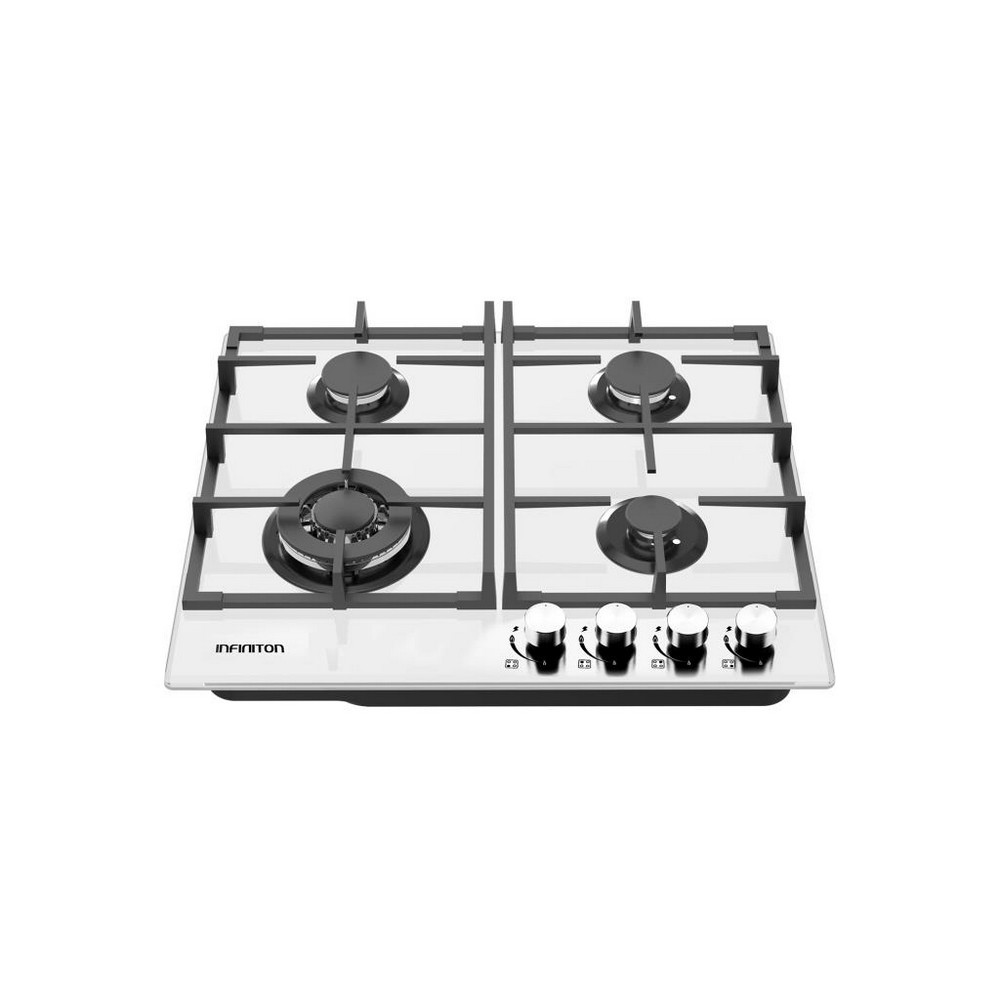 PLACA GAS INOX 4 FUEGOS INFINITON GWG420