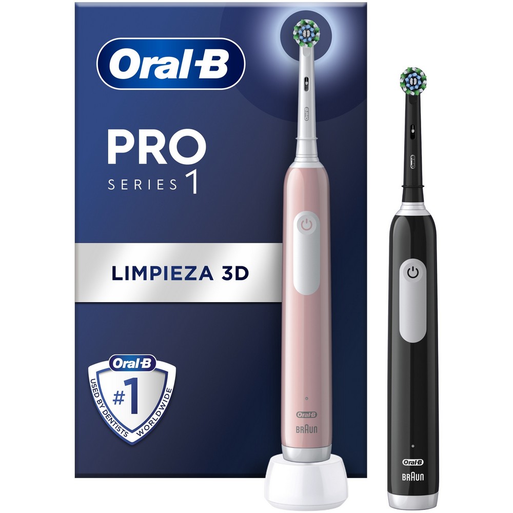 DENTAL ORALB PRO1 DUO ROSA/NEGRO 2XEB50RX