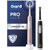 DENTAL ORALB PRO1 DUO ROSA/NEGRO 2XEB50RX