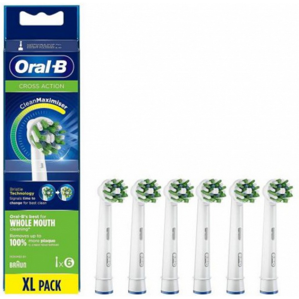 ACCESORIO ORALB EB50 6 CROSS ACTION (2+2+2)