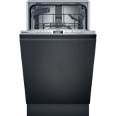 LAVAVAJILLAS INTEGRABLE 45 cm CON 3ª BANDEJA Y PUERTA DESLIZANTE SIEMENS SR93EX25LE