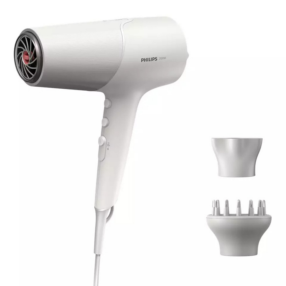 SECADOR DE PELO PHILIPS BHD501/20 2100W ION DIF.THERM BCO