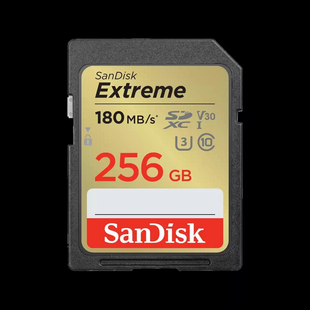 TARJETA DE MEMORIA SANDISK SD SDXC EXTREME 256GB 180MBS - Ítem