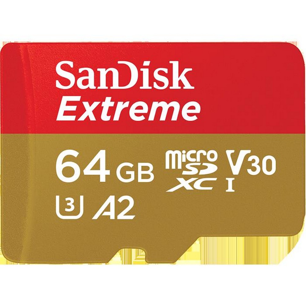 TARJETA DE MEMORIA MICRO SANDISK SD SDXC EXTREME 64GB 170M