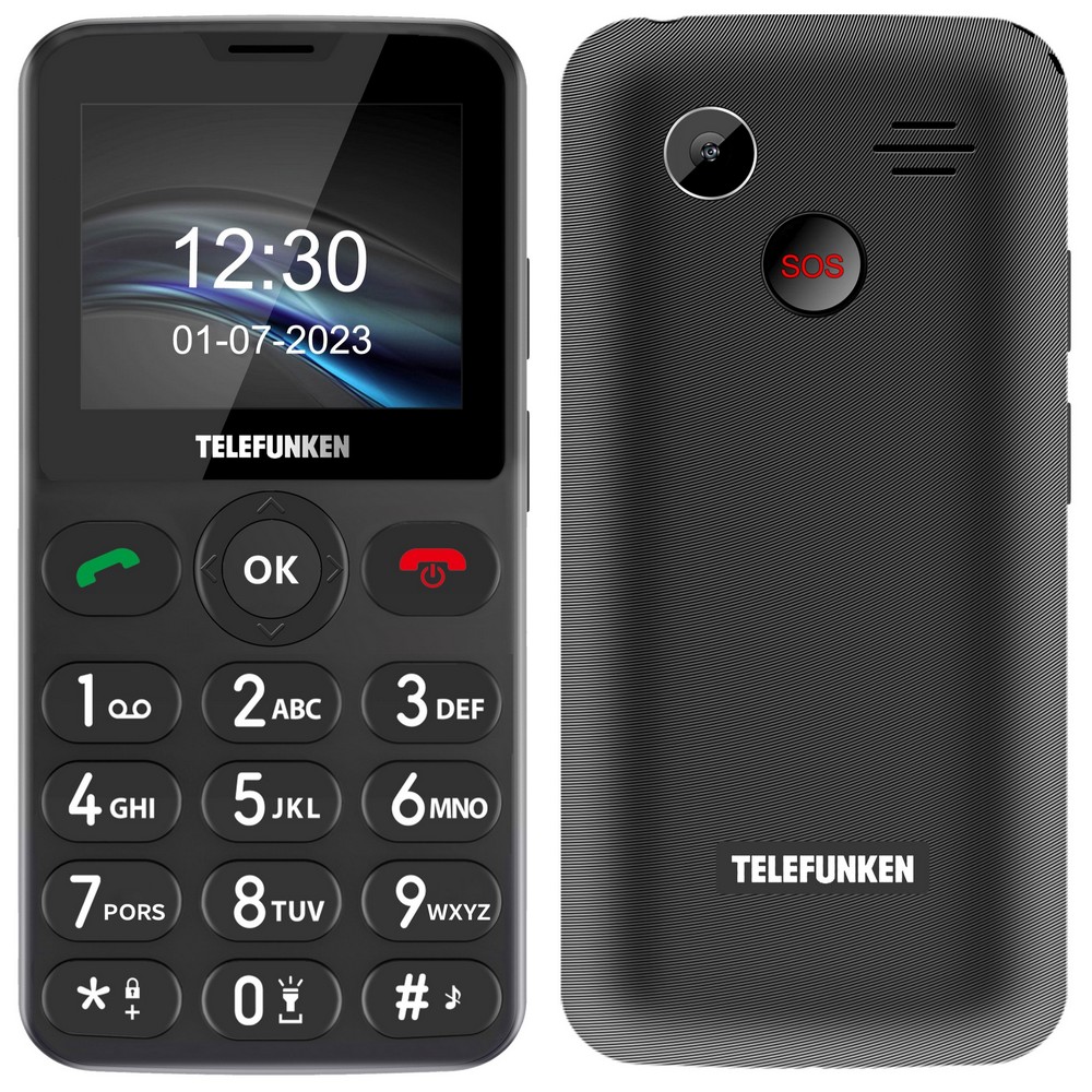 SENIORPHONE TELEFUNKEN S415 NEGRO