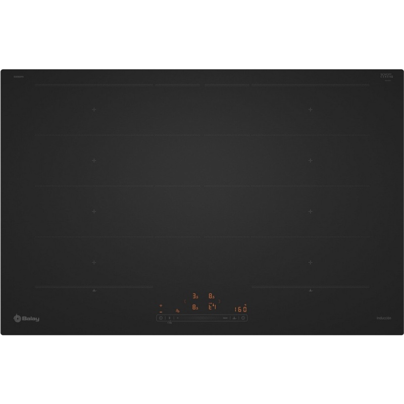 PLACA FLEX INDUCCION 80 cm COLOR NEGRO MATE BALAY 3EB980MH