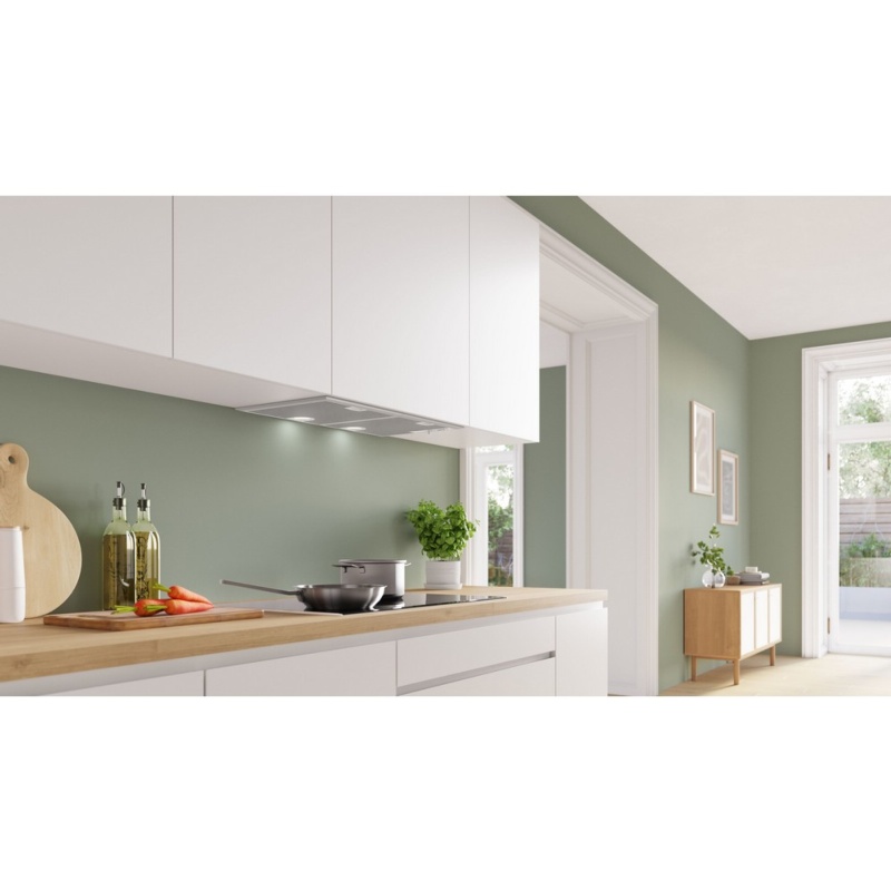 CAMPANA GRUPO FILTRANTE INTEGRABLE 75 cm COLOR GRIS METALIZADO BOSCH DHL755BM 1