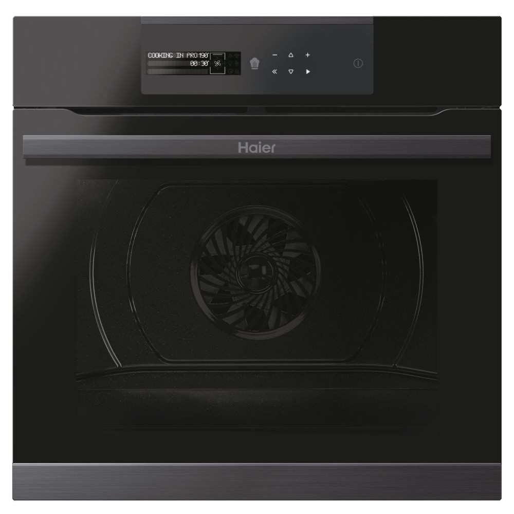 HORNO MULTIFUNCION NEGRO HAIER HWO60SM4B5BH4