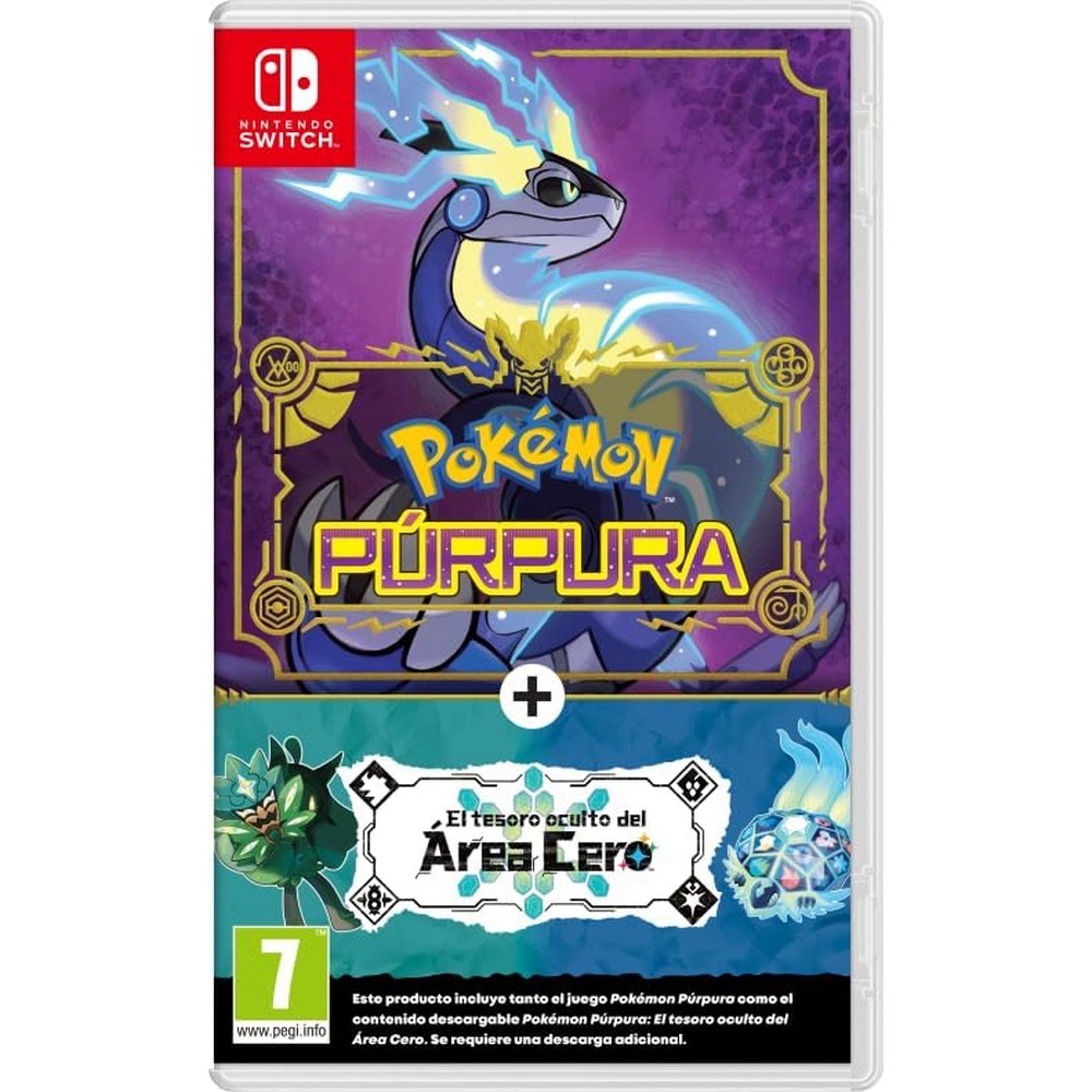 JUEGO NINTENDO SWITCH POKEMON PURPURA+PACK EXPANSI - Ítem