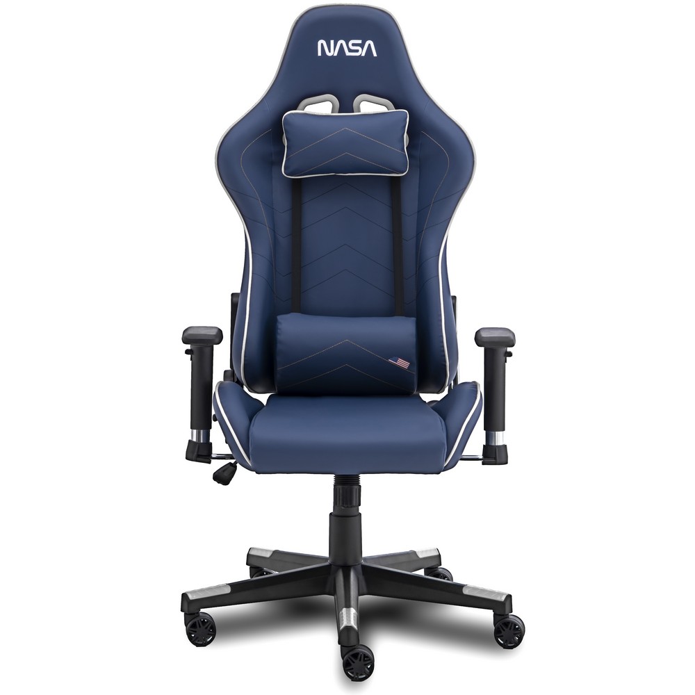 SILLA GAMING NASA GALACTIC AZUL/ROJO