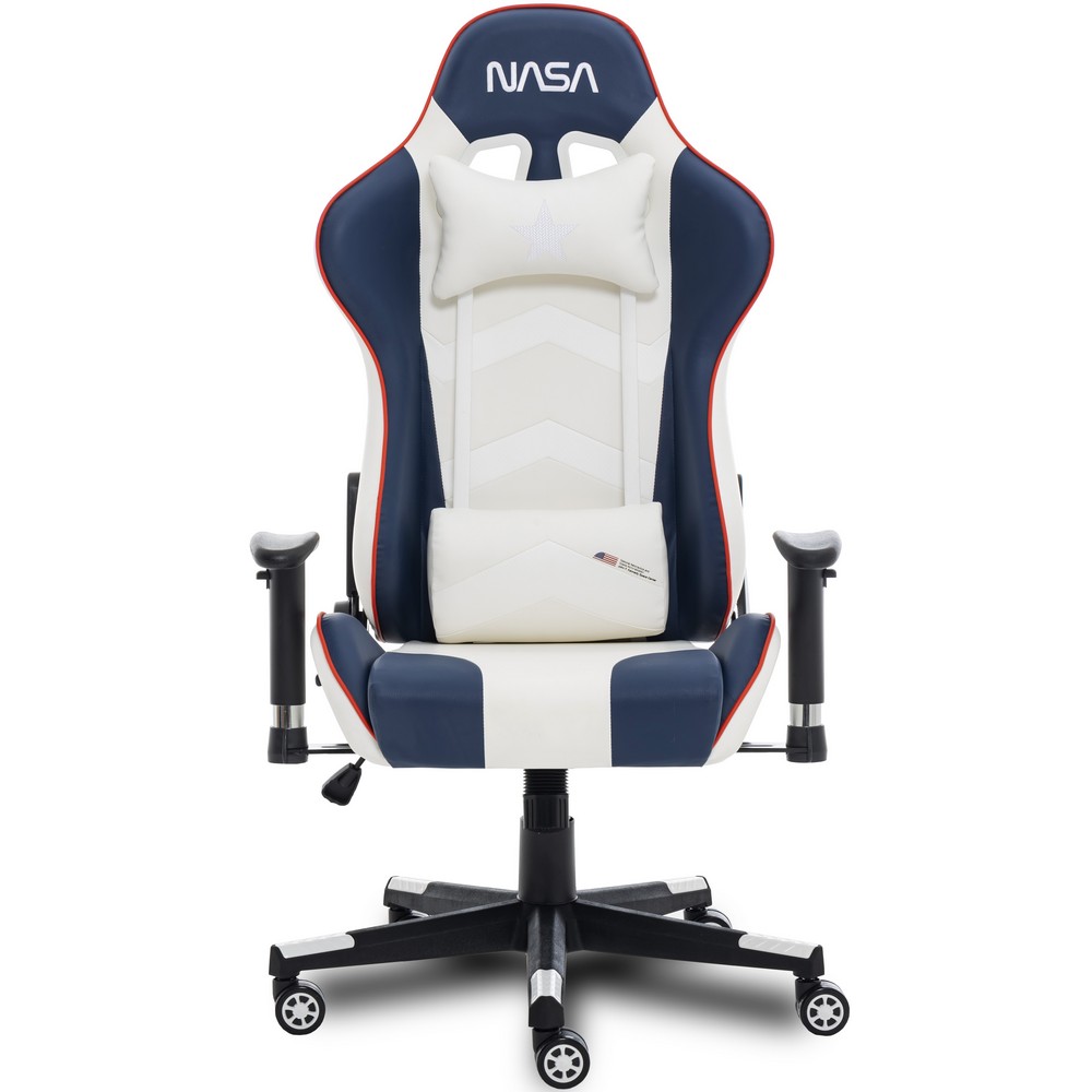 SILLA GAMING NASA SUPERNOVA AZUL/BLANCA