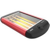 TOSTADOR SOLAC TC5309 PLANO ROJO/NEGRO 700W