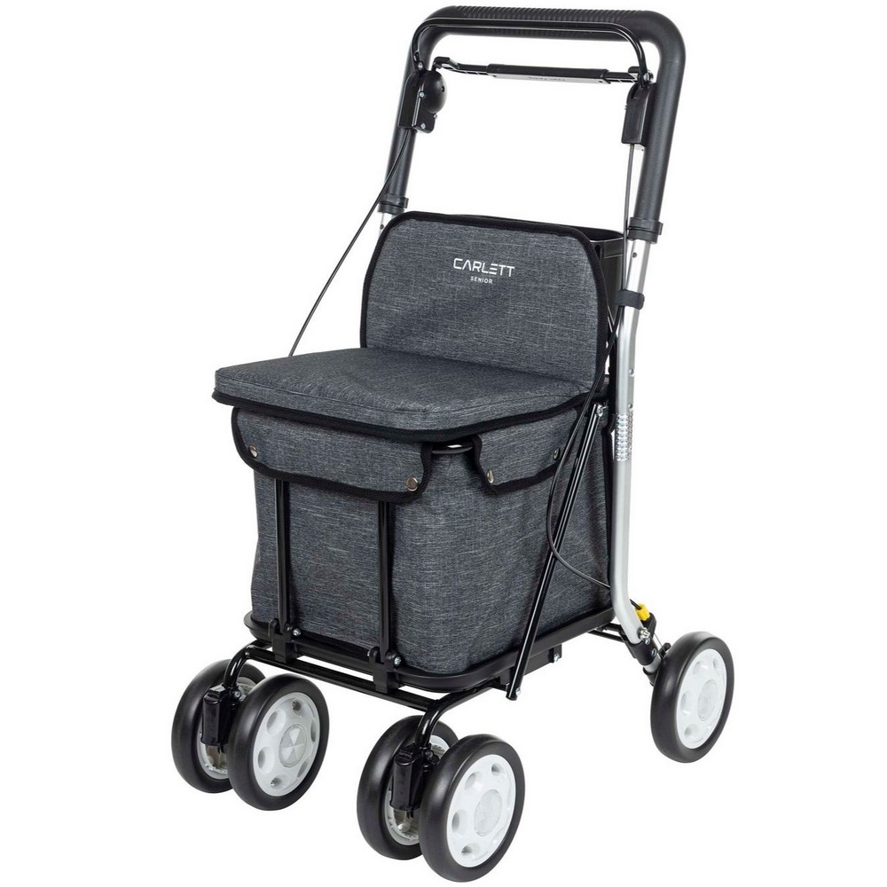 CARRO DE COMPRA-COMPRA CARLETT COMFORT ICE (GRIS OSCURO)