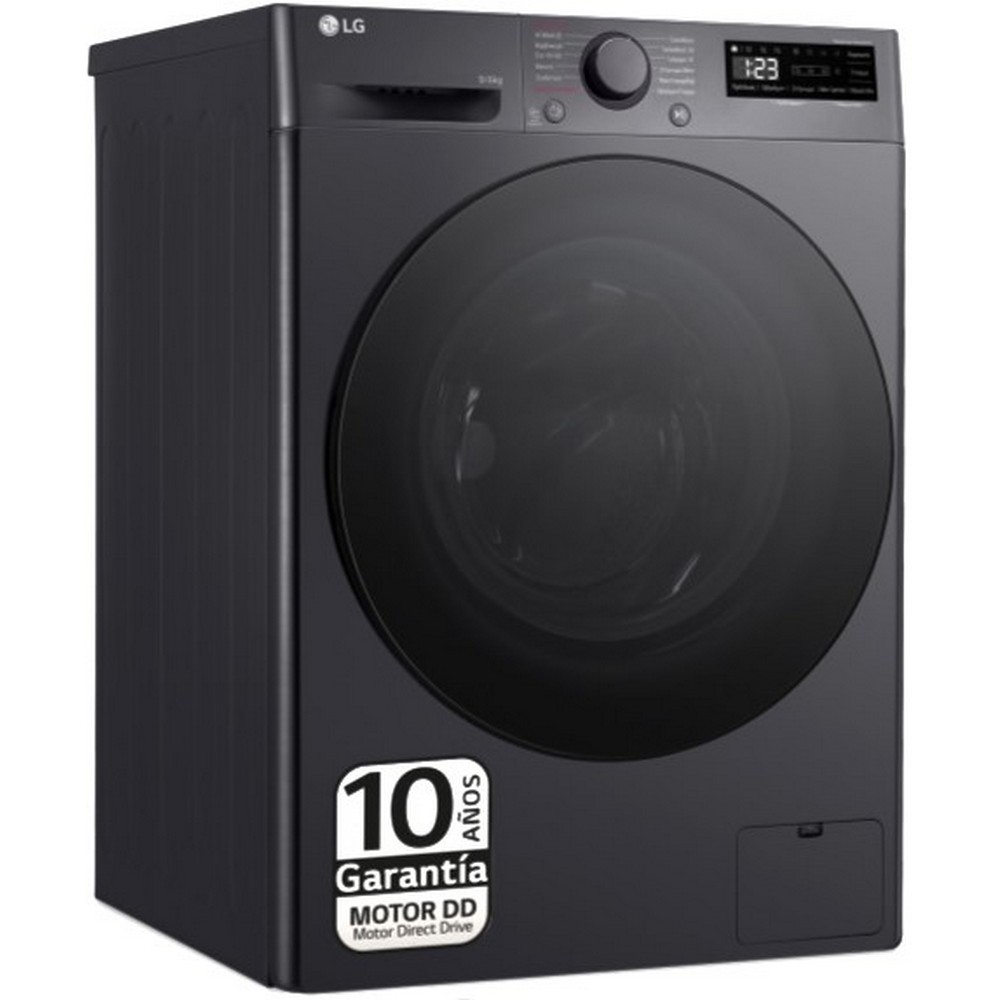 LAVADORA SECADORA INOX 9 kg LAVADO y 6 kg SECADO 1400 rpm LG F4DR6009AGM