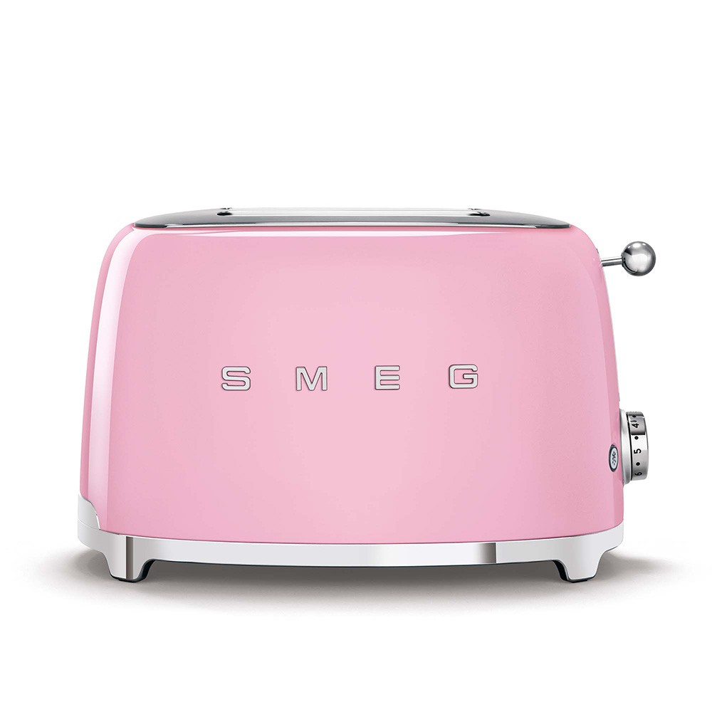 TOSTADOR SMEG TSF01PKEU 2 rebanadas ROSA PASTEL 950W