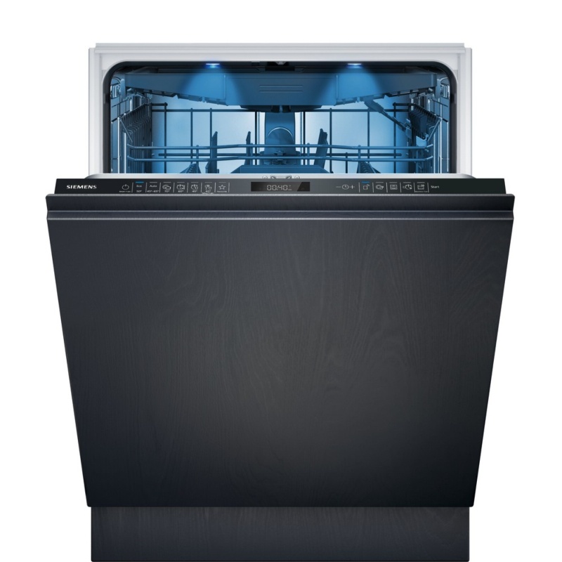 LAVAVAJILLAS INTEGRABLE CON 3ª BANDEJA Y PUERTA DESLIZANTE Home Connect SIEMENS SN75ZX17CE