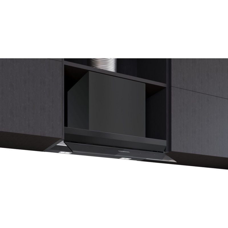 CAMPANA DECORATIVA INTEGRADA 60 cm NEGRO MATE SIEMENSL LJ67BDP60