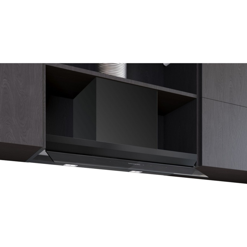 CAMPANA DECORATIVA INTEGRADA 80 cm NEGRO MATE SIEMENSL LJ88BET60
