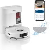 ASPIRADOR ROBOT BLANCO CON ESTACION CON DEPOSITO DE DESCARGA BOSCH BCRD2W
