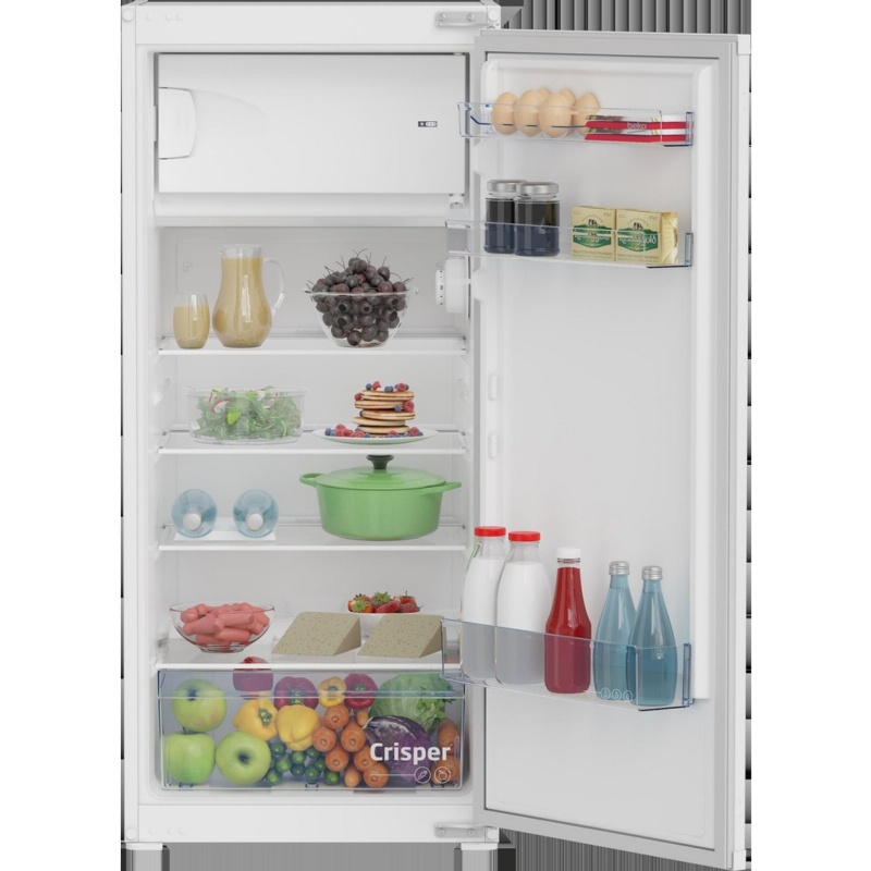 FRIGORIFICO 1 PUERTA INTEGRABLE CICLICO 121.5 x 54 cm BEKO BSSA210K4SN - Ítem