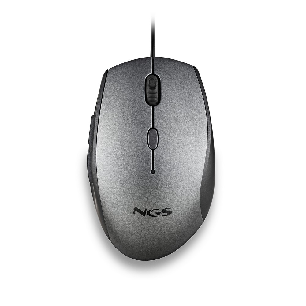RATON ERGONOMICO NGS SILENT MAOUSE MOTHGRAY