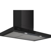 CAMPANA DECORATIVA 90 cm NEGRO MATE CON CRISTAL BALAY 3BC897GM