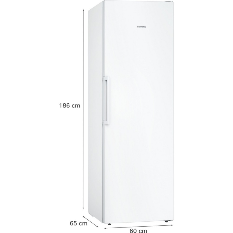 CONGELADOR VERTICAL NO FROST BLANCO SIEMENS GS36NVWEV 2