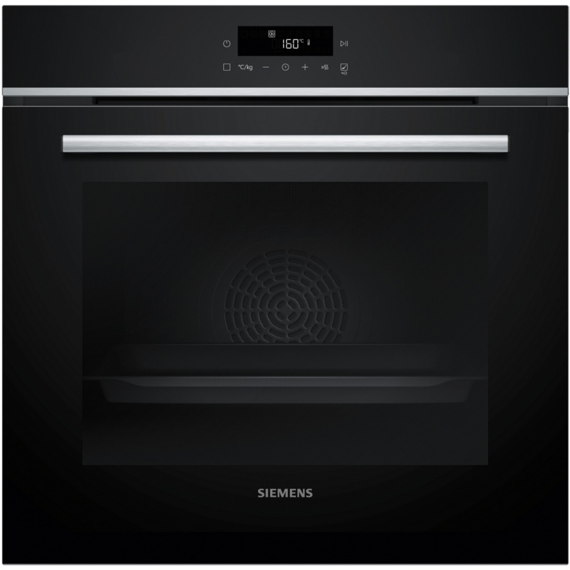 HORNO MULTIFUNCION PIROLITICO FUNCION FREIDORA AIRE CRISTAL NEGRO-INOX SIEMENS HB572AES4