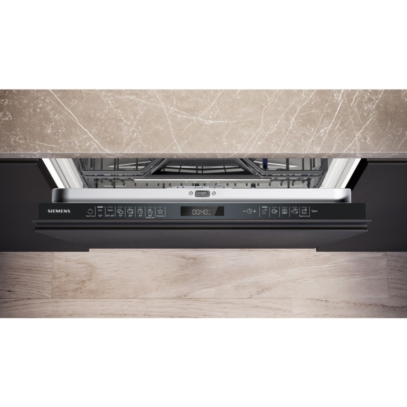 LAVAVAJILLAS INTEGRABLE CON 3ª BANDEJA Home Connect SIEMENS SN65ZX17CE 1
