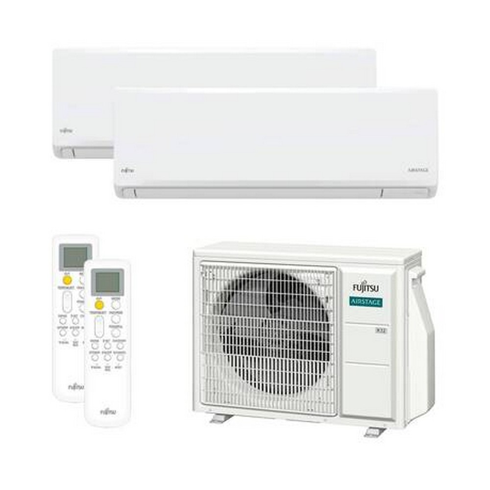AIRE ACONDICIONADO MULTISPLIT FUJITSU 2x1 ASY35U2MIKN W (EXT.50)