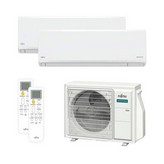 AIRE ACONDICIONADO MULTISPLIT FUJITSU 2x1 ASY35U2MIKN W (EXT.50)