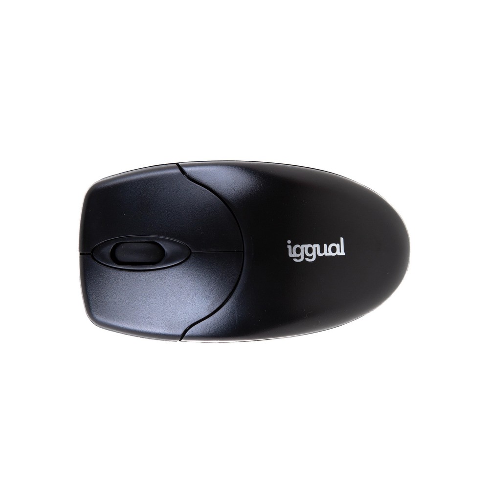 RATON IGGUAL INALAMBRICO WOM-BASIC 1000 DPI NEGRO