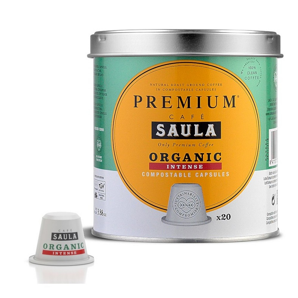 ESTUCHE SAULA 30338141 COMPOSTABLE INTENSE 20CAP