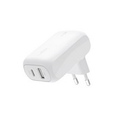 CARGADOR BELKIN 1XUSB C DE 30W+1XUSB A 12W BLANCO