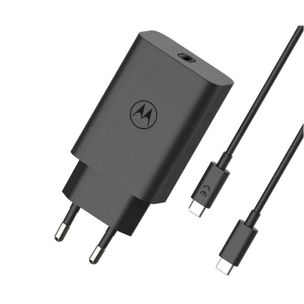 CARGADOR MOTOROLA 1XUSB C DE 68W+CABLE USB C 1M