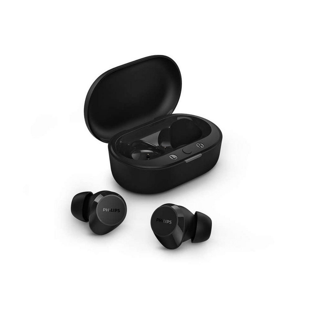 AURICULARES PHILIPS TAT1209BK BT TWS 18H BLACK