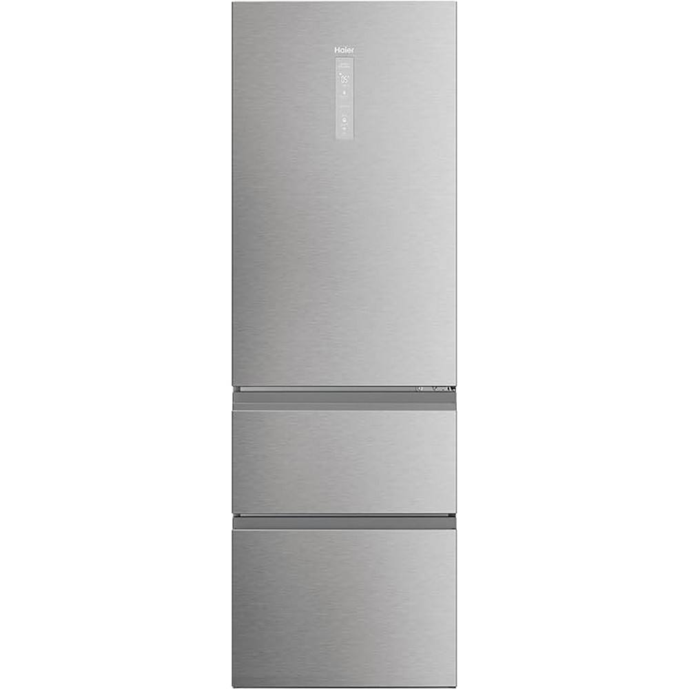 FRIGORIFICO COMBI NO FROST INOX 185x60 HAIER HTW5618ENMG