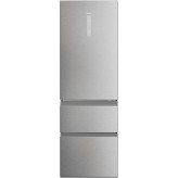 FRIGORIFICO COMBI NO FROST INOX 185x60 HAIER HTW5618ENMG