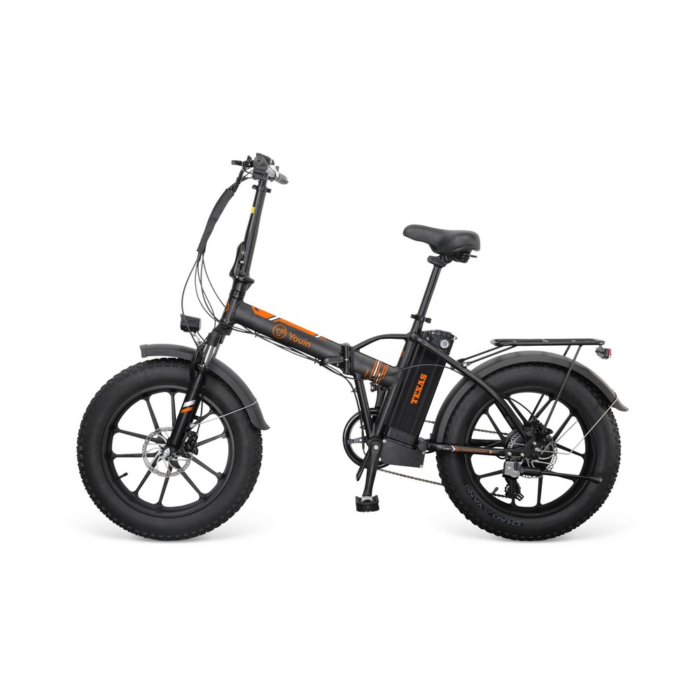 BICICLETA ELECTRICA YOUIN BK1201 TEXAS II NEG/NAR